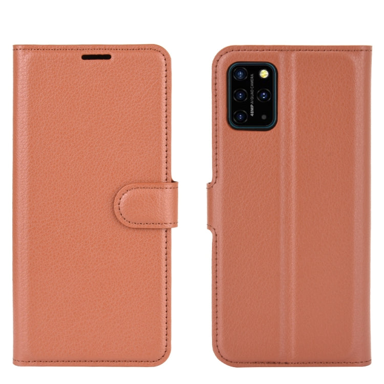 For Umidigi S5 Pro Litchi Texture Horizontal Flip Protective Case with Holder & Card Slots & Wallet