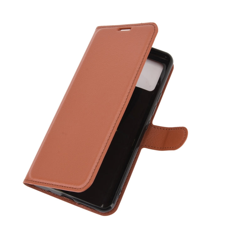 For Umidigi S5 Pro Litchi Texture Horizontal Flip Protective Case with Holder & Card Slots & Wallet