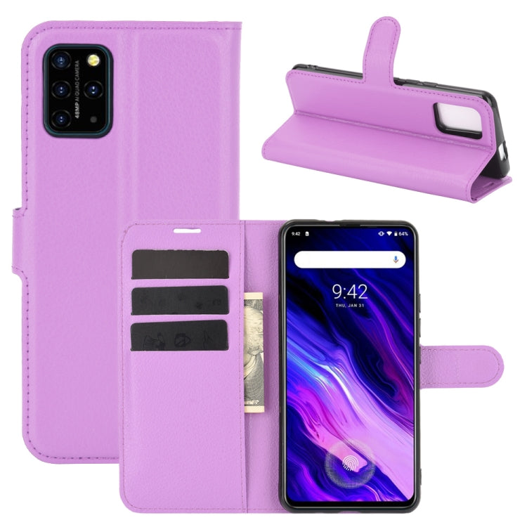 For Umidigi S5 Pro Litchi Texture Horizontal Flip Protective Case with Holder & Card Slots & Wallet