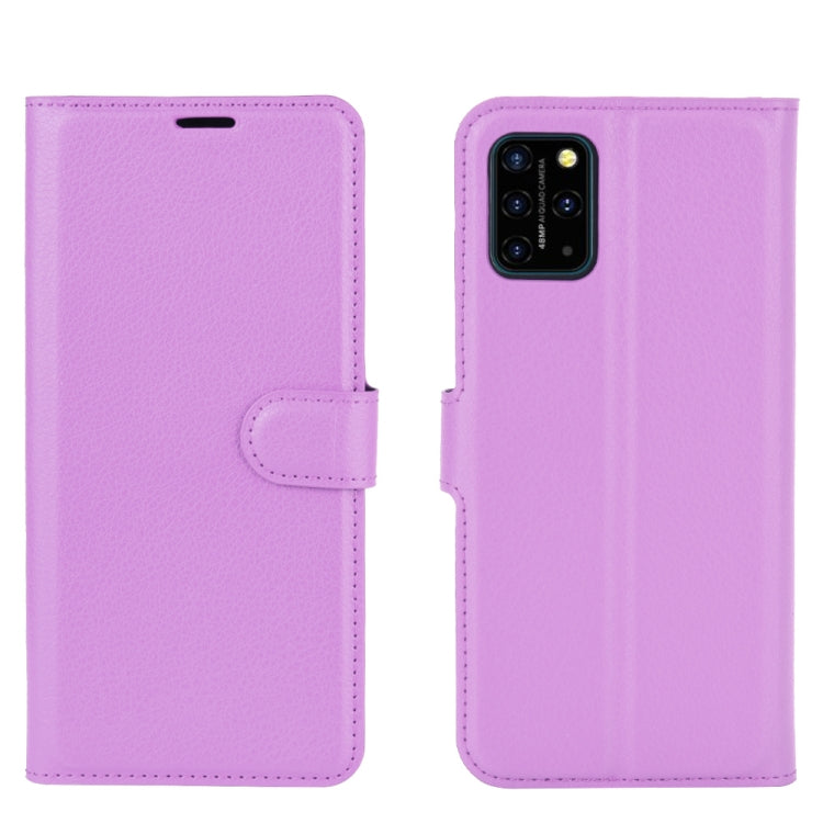 For Umidigi S5 Pro Litchi Texture Horizontal Flip Protective Case with Holder & Card Slots & Wallet