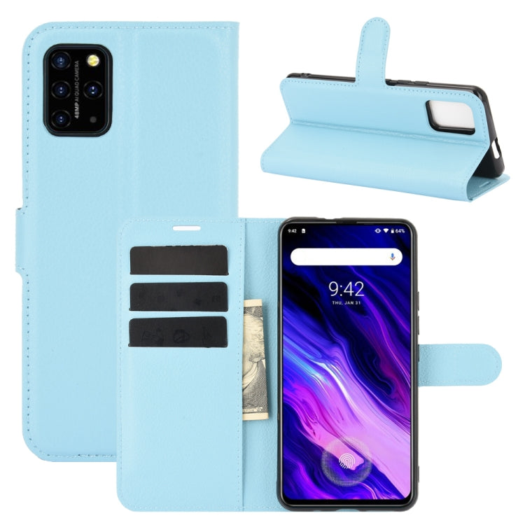 For Umidigi S5 Pro Litchi Texture Horizontal Flip Protective Case with Holder & Card Slots & Wallet