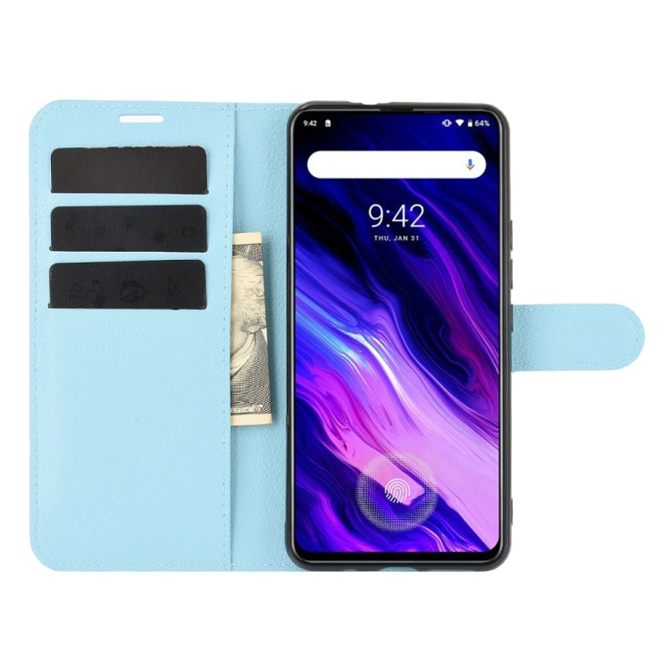 For Umidigi S5 Pro Litchi Texture Horizontal Flip Protective Case with Holder & Card Slots & Wallet