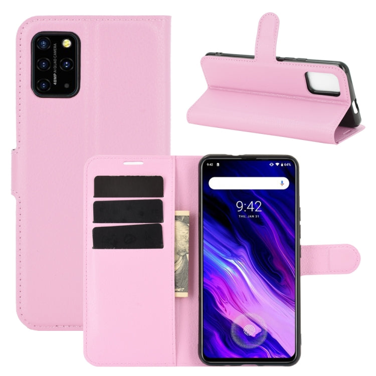For Umidigi S5 Pro Litchi Texture Horizontal Flip Protective Case with Holder & Card Slots & Wallet