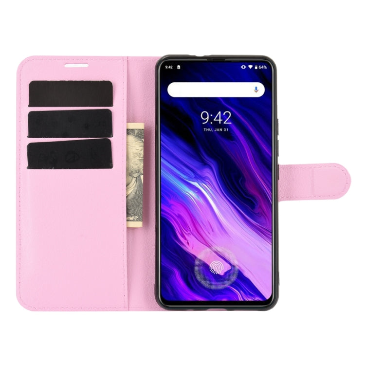 For Umidigi S5 Pro Litchi Texture Horizontal Flip Protective Case with Holder & Card Slots & Wallet