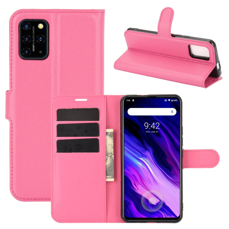 For Umidigi S5 Pro Litchi Texture Horizontal Flip Protective Case with Holder & Card Slots & Wallet