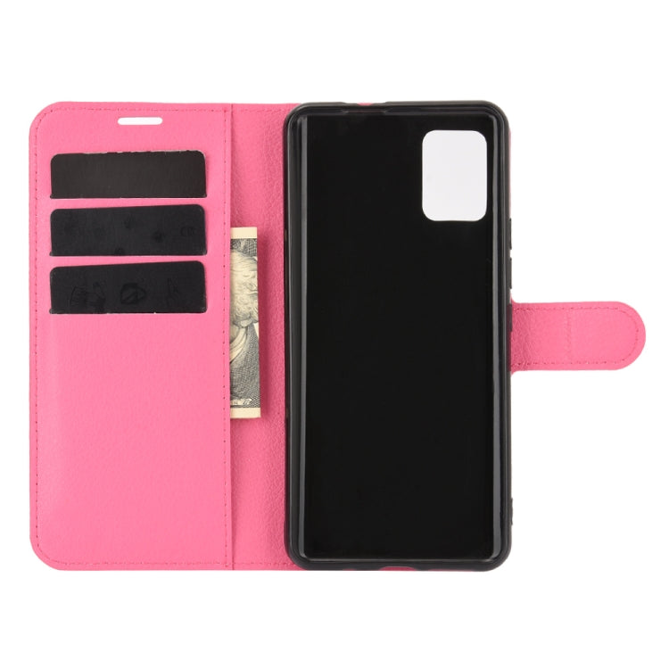For Umidigi S5 Pro Litchi Texture Horizontal Flip Protective Case with Holder & Card Slots & Wallet