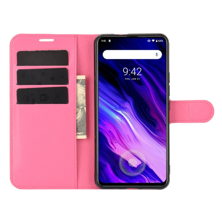 For Umidigi S5 Pro Litchi Texture Horizontal Flip Protective Case with Holder & Card Slots & Wallet