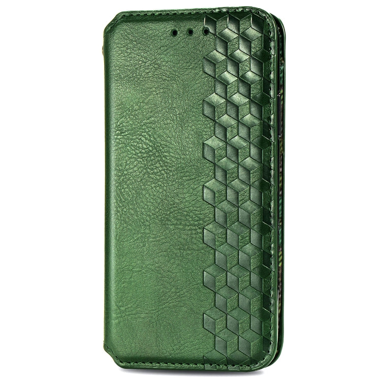 For Galaxy Note 10 Lite/A81/M60S Cubic Grid Pressed Horizontal Flip Magnetic Leather Case with Holder & Card Slots & Wallet