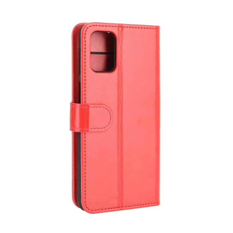 For Samsung Galaxy M31s R64 Texture Single Horizontal Flip Protective Case with Holder & Card Slots & Wallet & Photo Frame