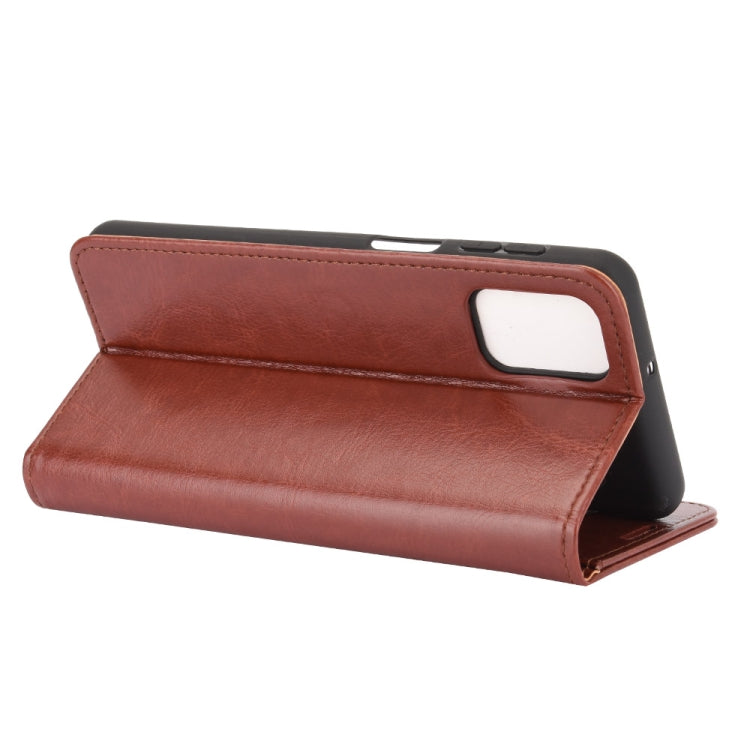 For Samsung Galaxy M31s R64 Texture Single Horizontal Flip Protective Case with Holder & Card Slots & Wallet & Photo Frame