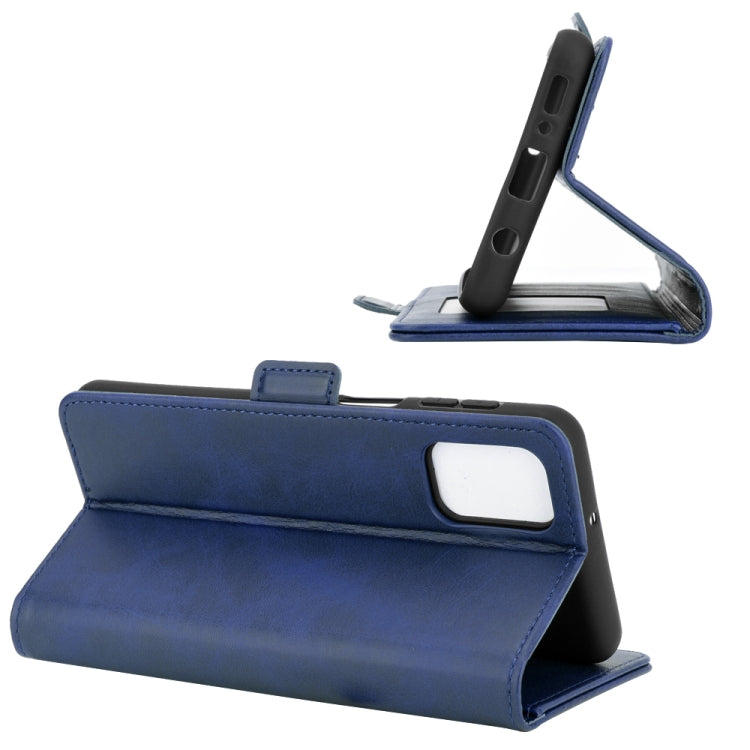 For Samsung Galaxy M31s Dual-side Magnetic Buckle Horizontal Flip Leather Case with Holder & Card Slots & Wallet