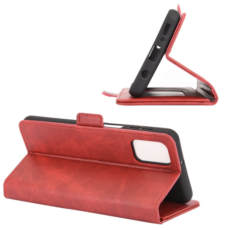 For Samsung Galaxy M31s Dual-side Magnetic Buckle Horizontal Flip Leather Case with Holder & Card Slots & Wallet