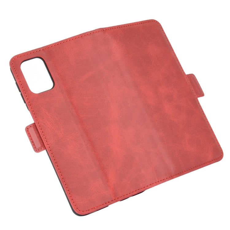 For Samsung Galaxy M31s Dual-side Magnetic Buckle Horizontal Flip Leather Case with Holder & Card Slots & Wallet
