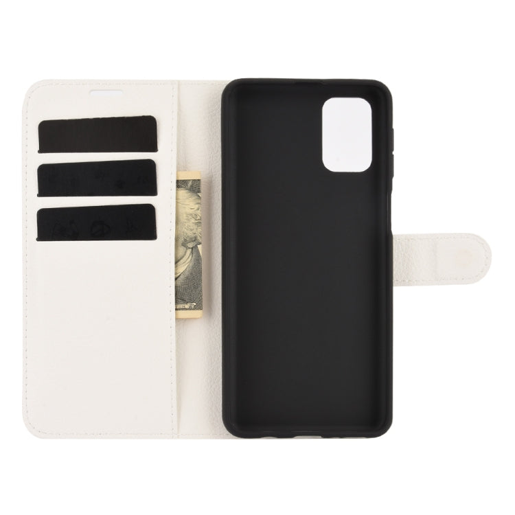 For Samsung Galaxy M31s Litchi Texture Horizontal Flip Protective Case with Holder & Card Slots & Wallet