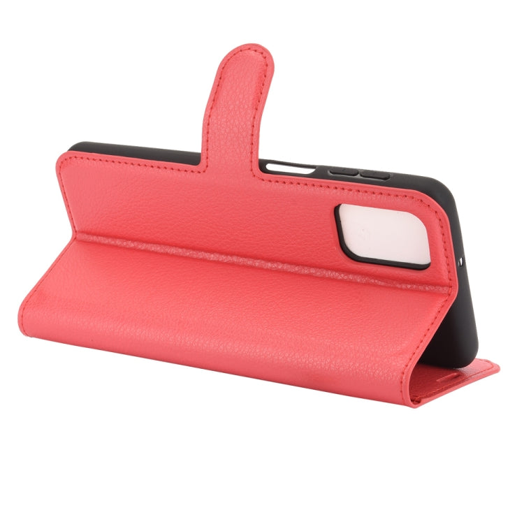 For Samsung Galaxy M31s Litchi Texture Horizontal Flip Protective Case with Holder & Card Slots & Wallet
