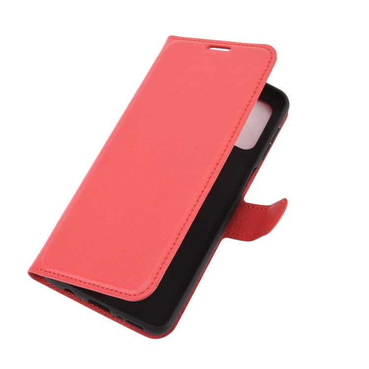 For Samsung Galaxy M31s Litchi Texture Horizontal Flip Protective Case with Holder & Card Slots & Wallet