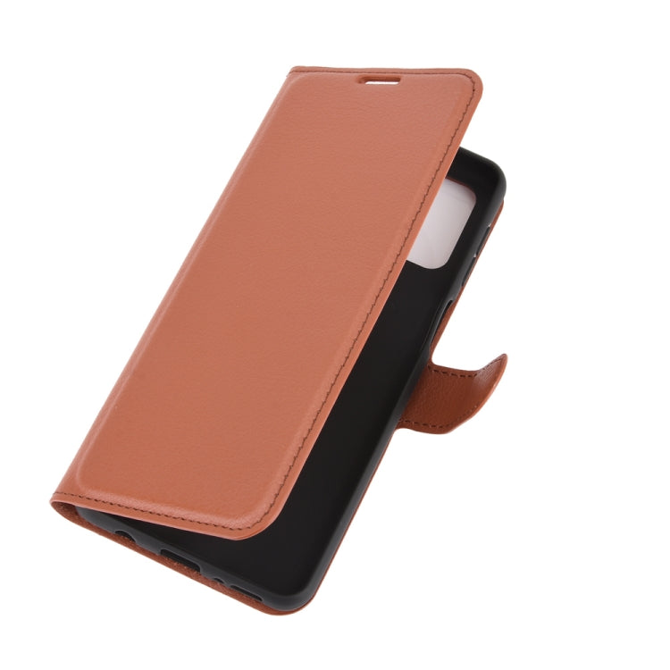 For Samsung Galaxy M31s Litchi Texture Horizontal Flip Protective Case with Holder & Card Slots & Wallet