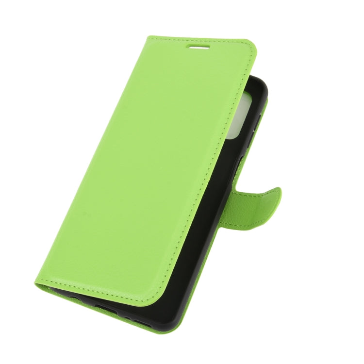 For Samsung Galaxy M31s Litchi Texture Horizontal Flip Protective Case with Holder & Card Slots & Wallet