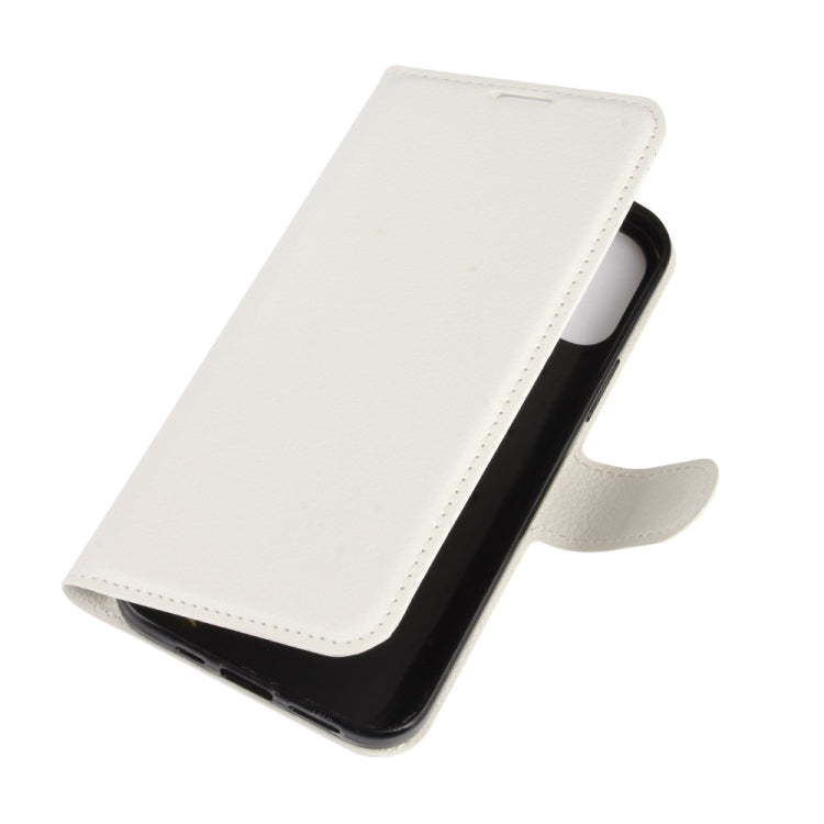 For iPhone 12 Pro Max Litchi Texture Horizontal Flip Protective Case with Holder & Card Slots & Wallet