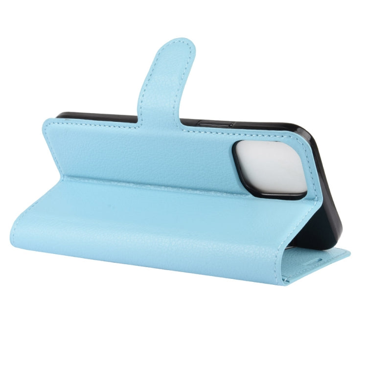 For iPhone 12 Pro Max Litchi Texture Horizontal Flip Protective Case with Holder & Card Slots & Wallet