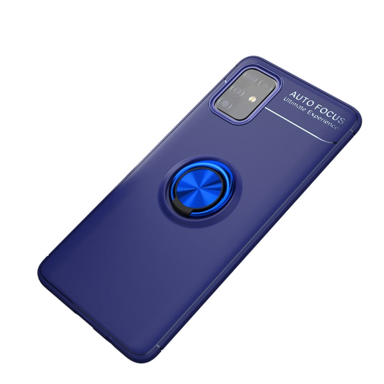 For Samsung Galaxy  M31S Metal Ring Holder 360 Degree Rotating TPU Case