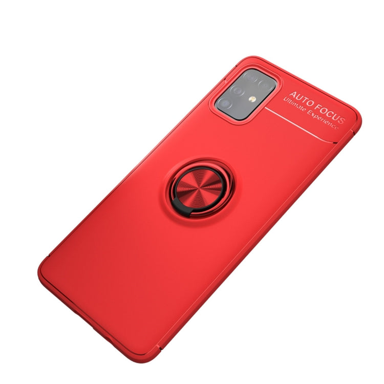 For Samsung Galaxy  M31S Metal Ring Holder 360 Degree Rotating TPU Case
