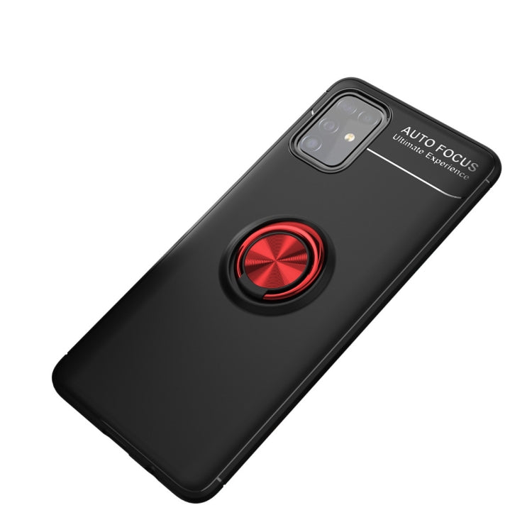 For Samsung Galaxy  M31S Metal Ring Holder 360 Degree Rotating TPU Case