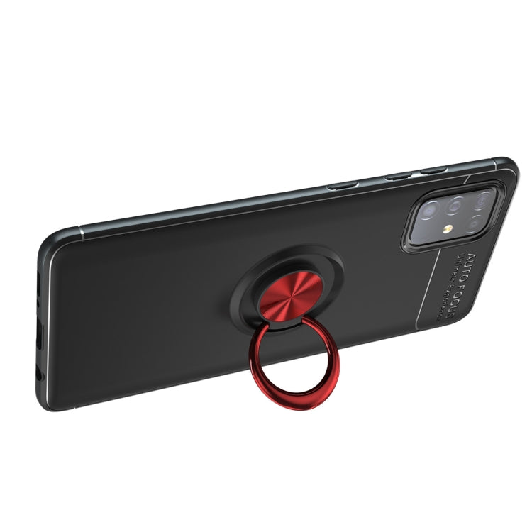 For Samsung Galaxy  M31S Metal Ring Holder 360 Degree Rotating TPU Case