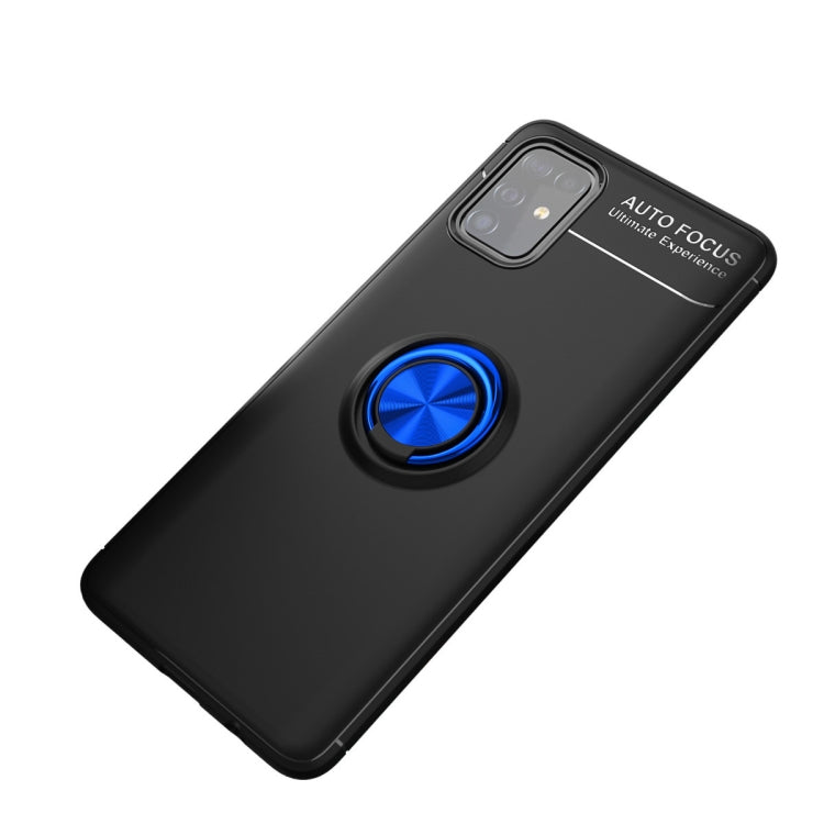 For Samsung Galaxy  M31S Metal Ring Holder 360 Degree Rotating TPU Case