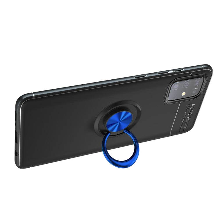 For Samsung Galaxy  M31S Metal Ring Holder 360 Degree Rotating TPU Case