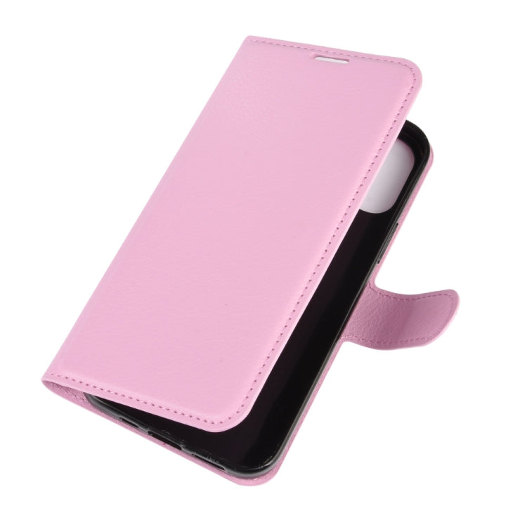 For iPhone 12 mini Litchi Texture Horizontal Flip Protective Case with Holder & Card Slots & Wallet