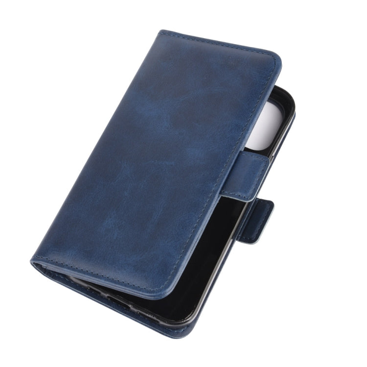 For iPhone 12 mini Dual-side Magnetic Buckle Horizontal Flip Leather Case with Holder & Card Slots & Wallet