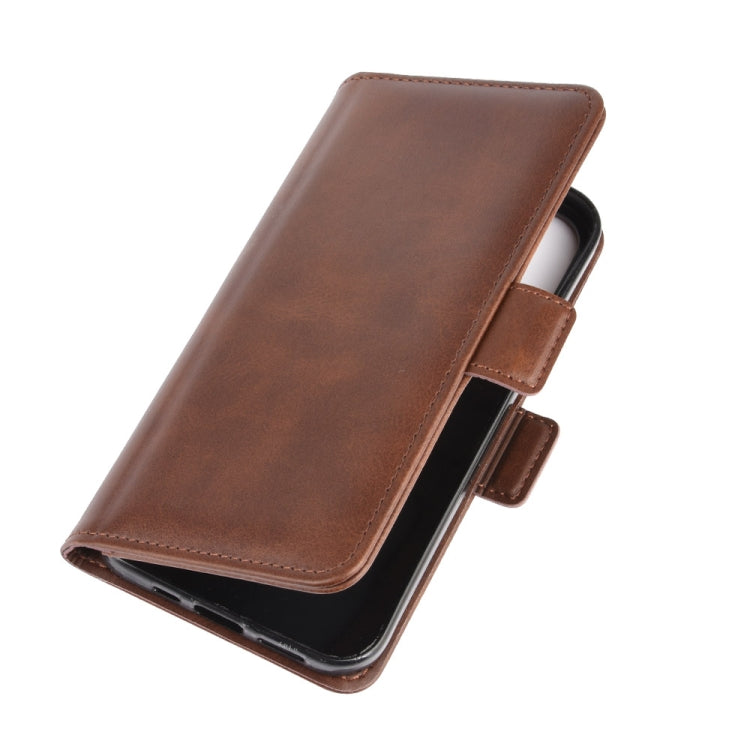 For iPhone 12 Pro Max Dual-side Magnetic Buckle Horizontal Flip Leather Case with Holder & Card Slots & Wallet