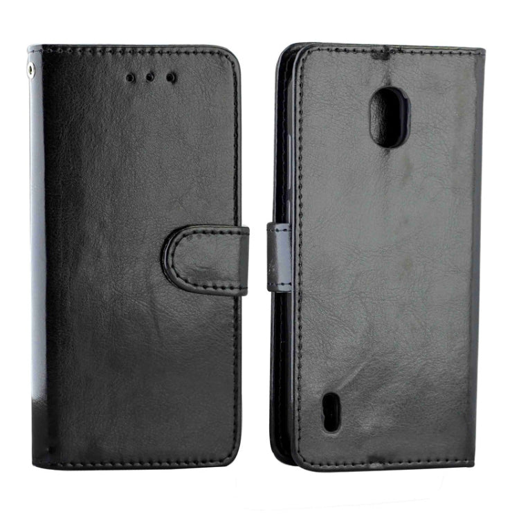 For Nokia 1.3 Crazy Horse Texture Leather Horizontal Flip Protective Case with Holder & Card Slots & Wallet & Photo Frame