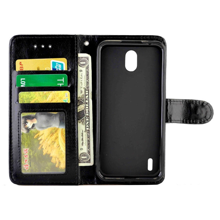 For Nokia 1.3 Crazy Horse Texture Leather Horizontal Flip Protective Case with Holder & Card Slots & Wallet & Photo Frame