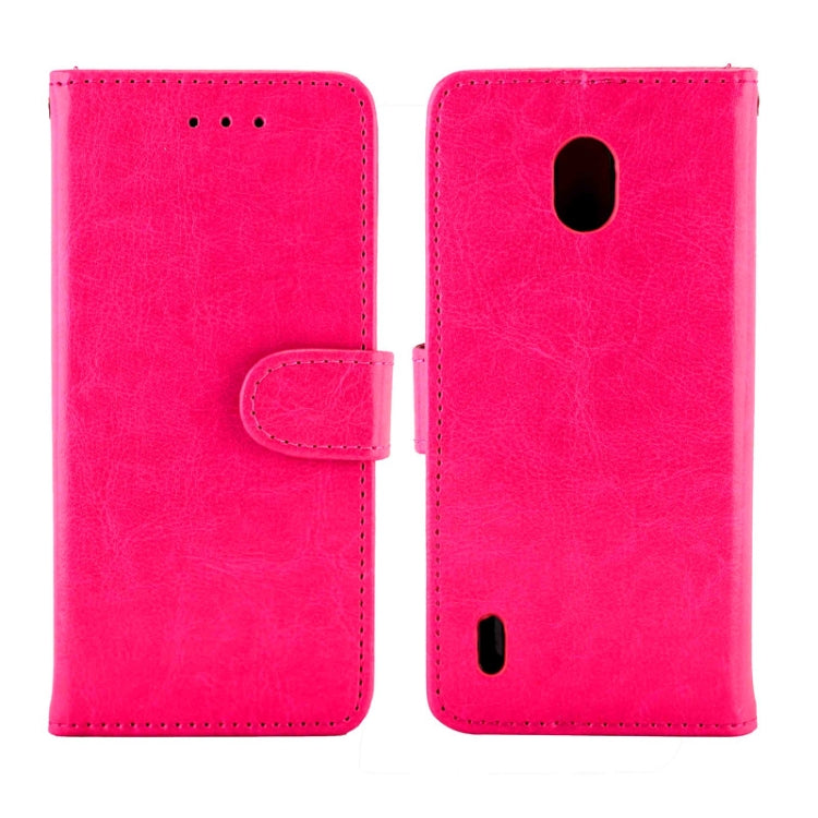 For Nokia 1.3 Crazy Horse Texture Leather Horizontal Flip Protective Case with Holder & Card Slots & Wallet & Photo Frame