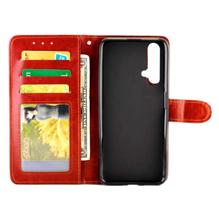 For OPPO Realme X3 / X50 Crazy Horse Texture Leather Horizontal Flip Protective Case with Holder & Card Slots & Wallet & Photo Frame