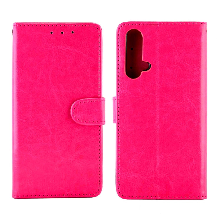 For OPPO Realme X3 / X50 Crazy Horse Texture Leather Horizontal Flip Protective Case with Holder & Card Slots & Wallet & Photo Frame