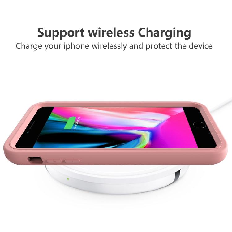 For iPhone 6/7/8G Wave Pattern 3 in 1 Silicone+PC Shockproof Protective Case