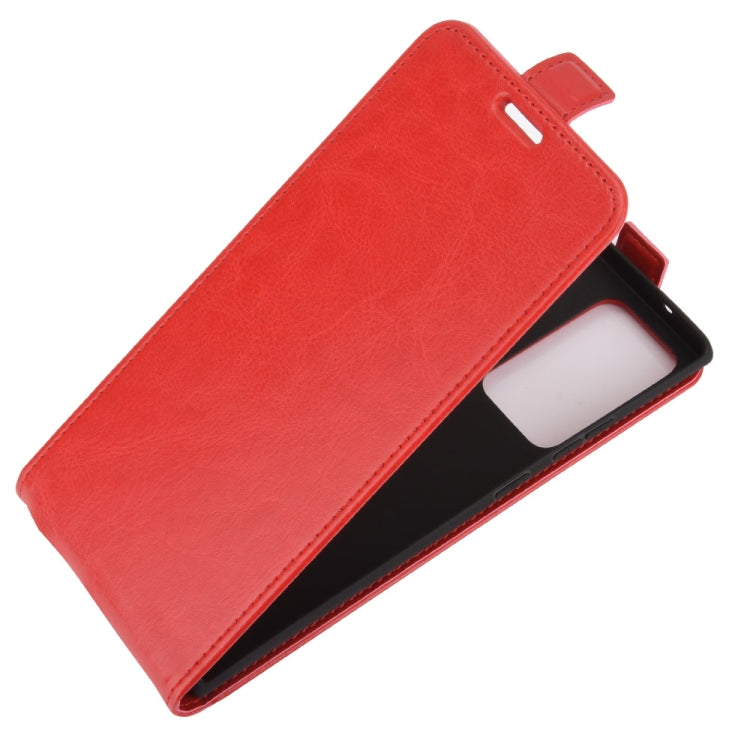 For Samsung Galaxy Note20 Ultra 5G R64 Texture Single Vertical Flip Leather Protective Case with Card Slots & Photo Frame