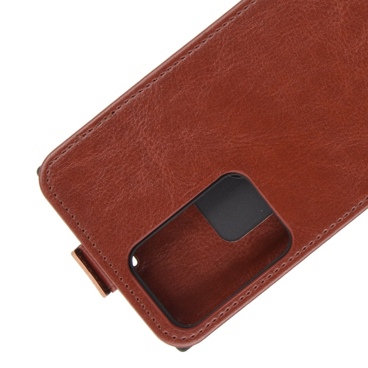 For Samsung Galaxy Note20 Ultra 5G R64 Texture Single Vertical Flip Leather Protective Case with Card Slots & Photo Frame