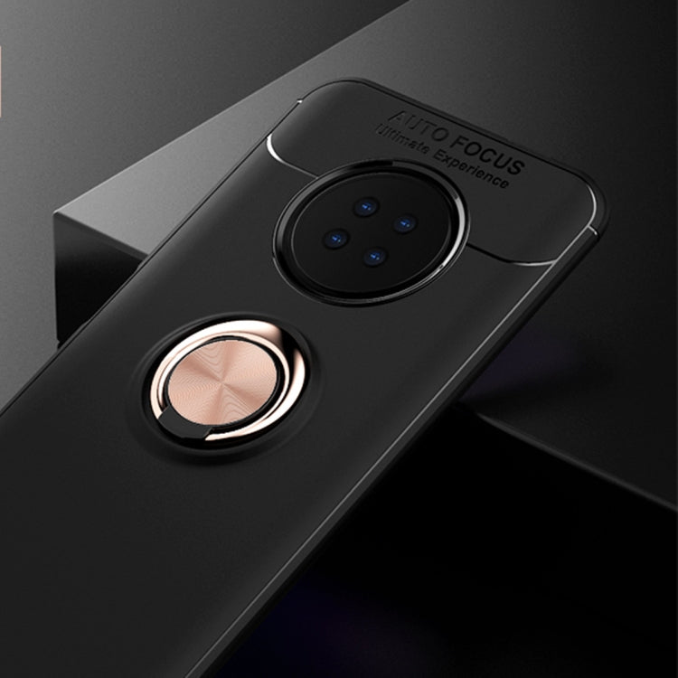 For Huawei Enjoy 20 Plus Metal Ring Holder 360 Degree Rotating TPU Case