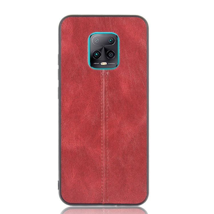 For Xiaomi Redmi 10X 5G/10X Pro 5G Shockproof Sewing Cow Pattern Skin PC + PU + TPU Case