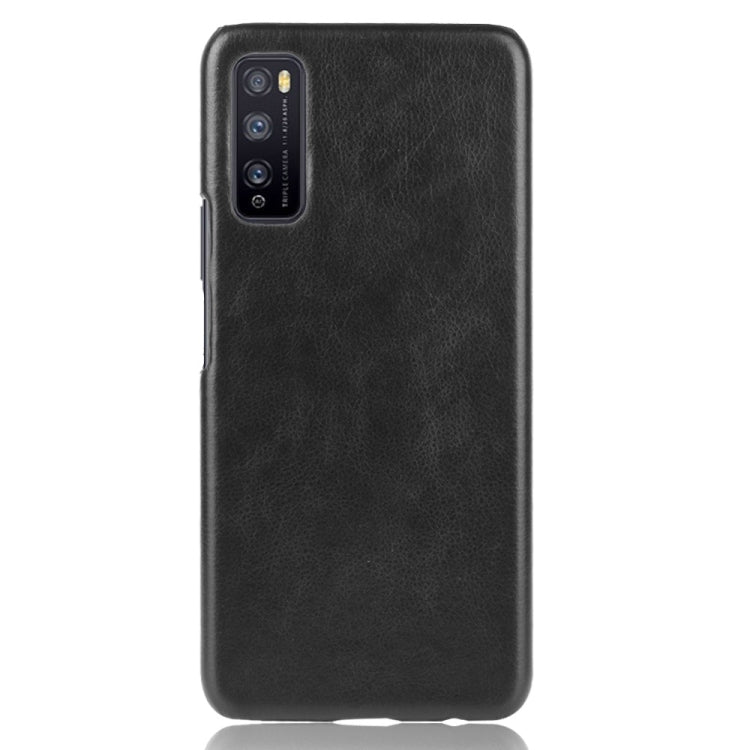 For Huawei Enjoy Z/Enjoy 20 Pro Shockproof Litchi Texture PC + PU Case