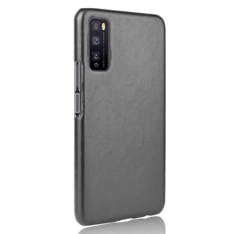 For Huawei Enjoy Z/Enjoy 20 Pro Shockproof Litchi Texture PC + PU Case