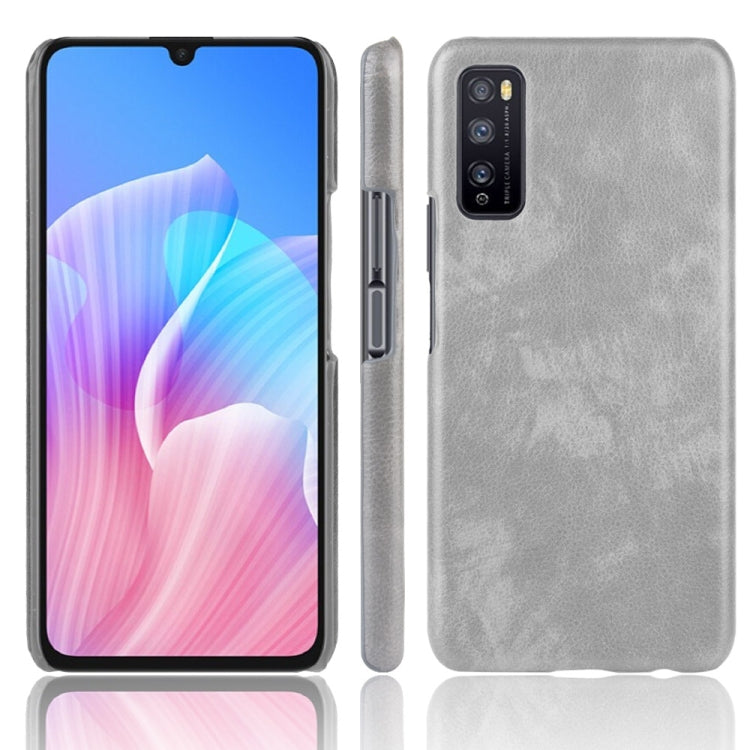 For Huawei Enjoy Z/Enjoy 20 Pro Shockproof Litchi Texture PC + PU Case