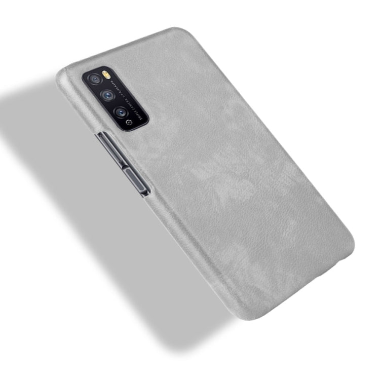 For Huawei Enjoy Z/Enjoy 20 Pro Shockproof Litchi Texture PC + PU Case