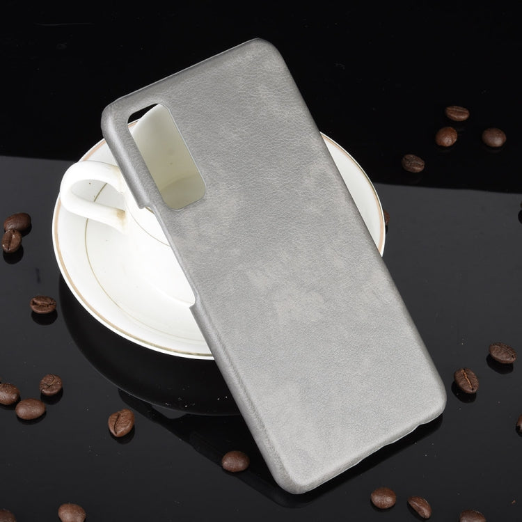 For Huawei Enjoy Z/Enjoy 20 Pro Shockproof Litchi Texture PC + PU Case