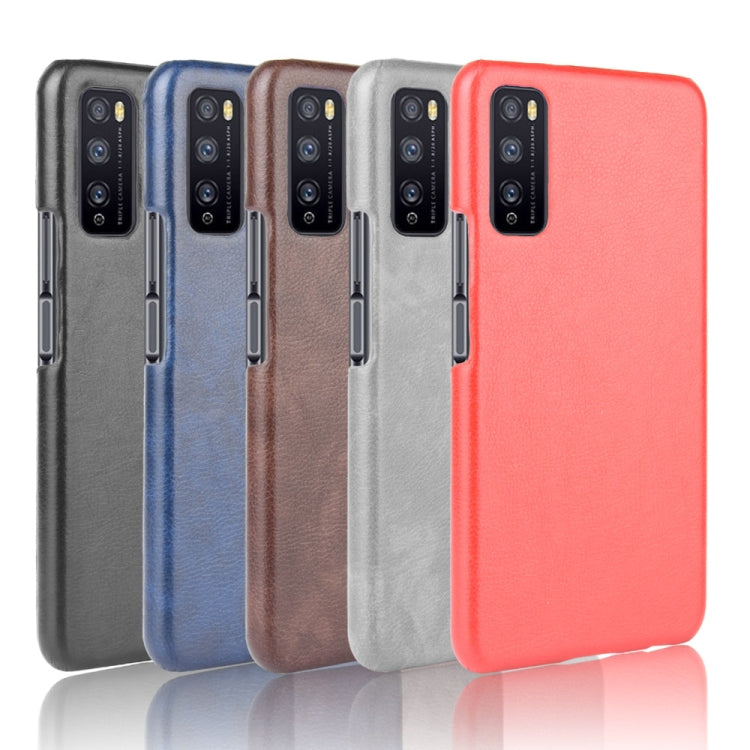 For Huawei Enjoy Z/Enjoy 20 Pro Shockproof Litchi Texture PC + PU Case