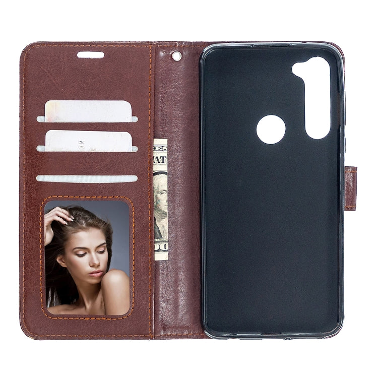 For Motorola Moto G Pro Crazy Horse Texture Horizontal Flip Leather Case with Holder & Card Slots & Wallet & Photo Frame